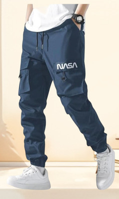 Kesaria Fashions Printed Men Grey Track Pants