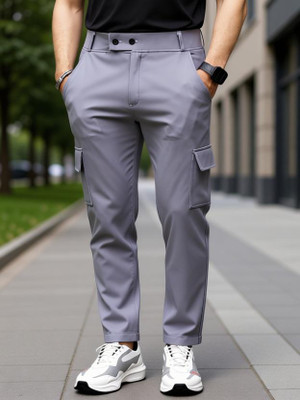 YNAM Men Lycra Cargos