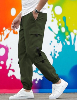 SB Trend Solid Men Grey Track Pants