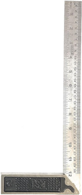 ASAONE Tri Square Tool 90 Degrees Right Angle Ruler 12INCH RSI Tri-Square(Pack of 1)
