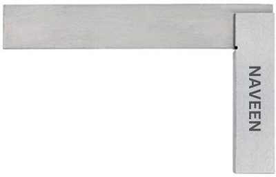 Naveen Metal High Grade Engineering Try Square 4 inch(Silver)Tri-Square (Pack of 1) Tri-Square(Pack of 1)
