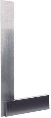 TOOLBUX Engineer Try Square 10'' inch stainless steel finish Combination Square Tri-Square(Pack of 1)