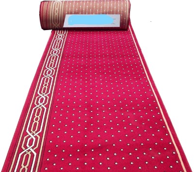 KAYNAT CARPET Red Acrylic, Wool Carpet(120 cm,  X 300 cm, Rectangle)