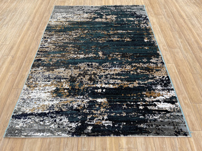 Shag Weaving Lavender Viscose Carpet(90 cm,  X 150 cm, Rectangle)