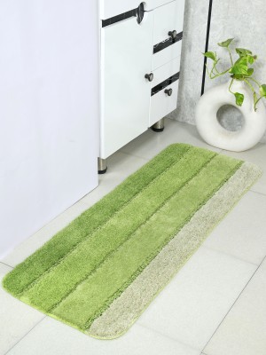 Saral Home Green Polyester Runner(40 cm,  X 110 cm, Rectangle)