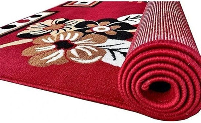 IP FASHION 120 cm  X 180 cm Polyester Carpet(Rectangle, Multicolor)