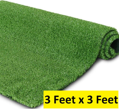 COMFY HOME Artificial Turf 3 FEET X 3 FEET Artificial Turf Sheet