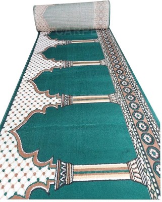 KAYNAT CARPET Light Green, White Acrylic, Wool Carpet(120 cm,  X 300 cm, Rectangle)