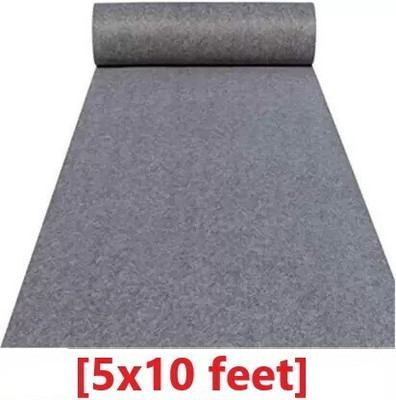 AfCarpets Grey Synthetic Carpet(152 cm,  X 304 cm, Rectangle)