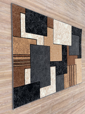 Shag Weaving 60 cm  X 180 cm Wool Carpet(Rectangle, Multicolor)