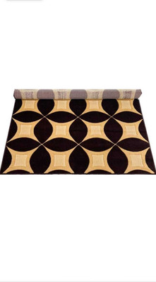 Ra handloom carpet 150 cm  X 210 cm Silk Carpet(Rectangle, Gold)