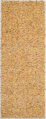 Saral Home Gold Polyester Runner(40 cm,  X 110 cm, Rectangle)