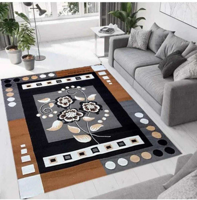 KAYNAT CARPET Multicolor Acrylic Carpet(6 cm,  X 8 cm, Rectangle)