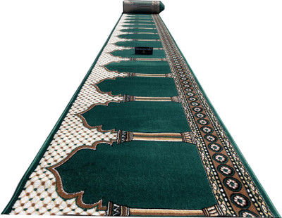 Shag Weaving Carpet White Acrylic Carpet(120 cm,  X 2700 cm, Rectangle)