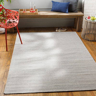 Surya Living Grey Polyester Area Rug(152 cm,  X 244 cm, Rectangle)