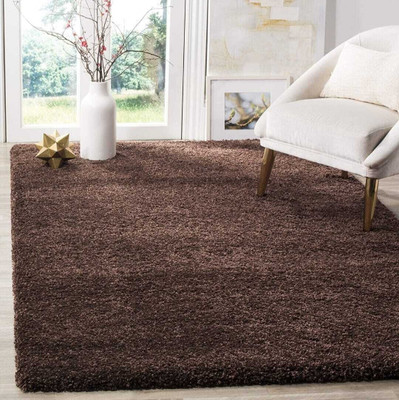 Samjeeda Handloom carpets Maroon Wool Carpet(90 cm,  X 150 cm, Rectangle)