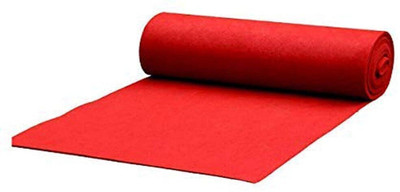 Acarpet Red Nylon Carpet(5 cm,  X 8 cm, Rectangle)