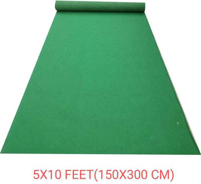 Acarpet Green Nylon Carpet(5 cm,  X 10 cm, Rectangle)