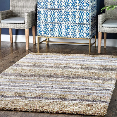 ATM Multicolor Polyester Carpet(4 ft,  X 6 ft, Rectangle)