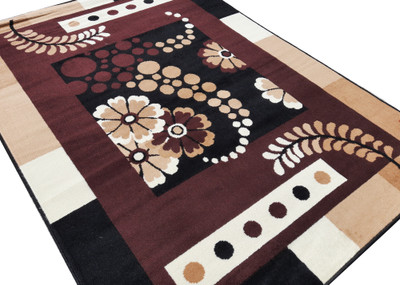 Acarpet Brown Acrylic Carpet(2 ft,  X 6 ft, Rectangle)