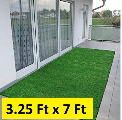Flipkart SmartBuy Green Polypropylene Carpet(100 cm,  X 210 cm, Rectangle)