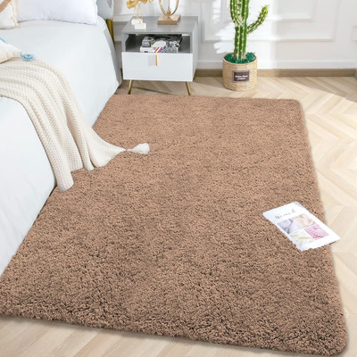 Acarpet Orange Polyester Carpet(120 cm,  X 180 cm, Rectangle)