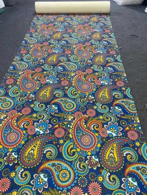 Samjeeda Handloom carpets Red Synthetic Carpet(150 cm,  X 240 cm, Rectangle)