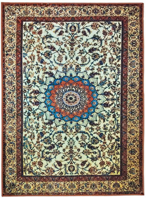 STATUS Multicolor Polyester Carpet(152 cm,  X 213 cm, Rectangle)