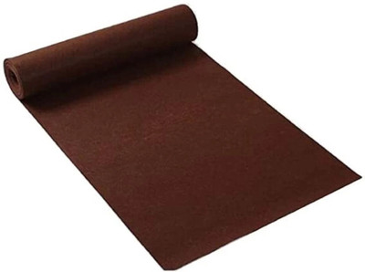 Ra handloom carpet Brown Synthetic Carpet(152 cm,  X 1523 cm, Rectangle)