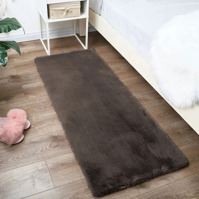 Draaevion 60 cm  X 150 cm Polyester Runner(Rectangle, Brown)