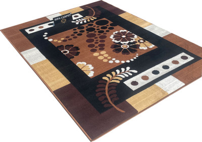 Acarpet Multicolor Silk Carpet(3 ft,  X 5 ft, Rectangle)