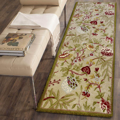 Iryaa Homes- IH Multicolor Wool Runner(240 cm,  X 75 cm, Rectangle)