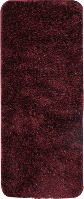 Saral Home Maroon Polyester Runner(45 cm,  X 120 cm, Rectangle)