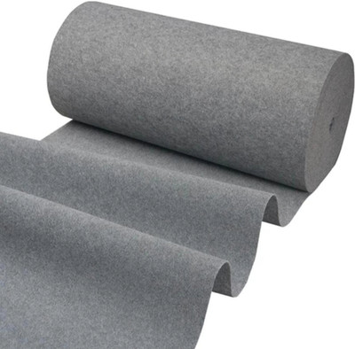 Ra handloom carpet Green Synthetic Carpet(152 cm,  X 762 cm, Rectangle)