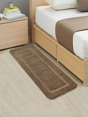 Saral Home Beige Polyester Runner(40 cm,  X 120 cm, Rectangle)