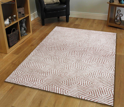 Multitex Beige Polyester Carpet(150 cm,  X 60 cm, Rectangle)