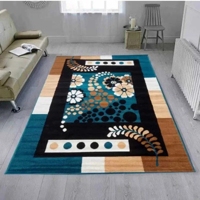 Acarpet Blue Acrylic Carpet(5 cm,  X 7 cm, Rectangle)
