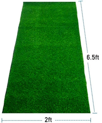GULISTAAN Green Polypropylene Carpet(60 cm,  X 195 cm, Rectangle)