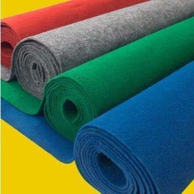 Acarpet Blue Synthetic Carpet(6 ft,  X 10 ft, Rectangle)