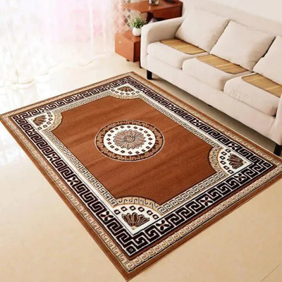 Acarpet Gold Acrylic Carpet(6 cm,  X 8 cm, Rectangle)