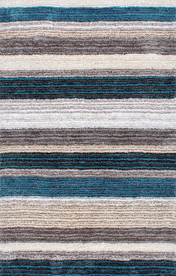 Acarpet Multicolor Polyester Carpet(5 ft,  X 7 ft, Rectangle)