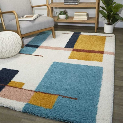 Samjeeda Handloom carpets Green Wool Carpet(150 cm,  X 210 cm, Rectangle)
