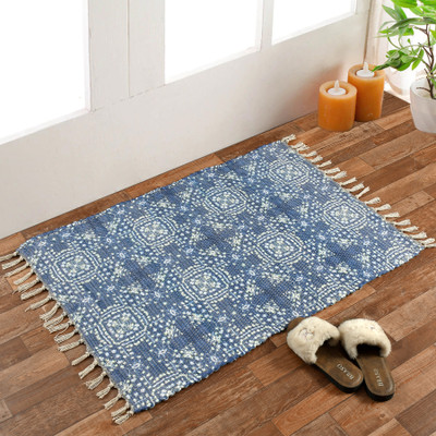 HOMADORN Multicolor Polyester Dhurrie(2 ft,  X 3 ft, Rectangle)