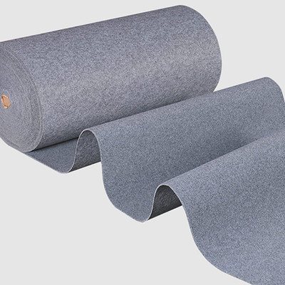 HR CARPET Silver Synthetic Carpet(4 ft.,  X 6 ft., Rectangle)