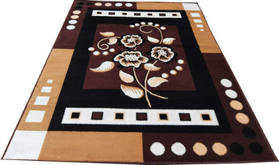 Sana Carpet Multicolor Silk Carpet(5 ft,  X 7 ft, Rectangle)