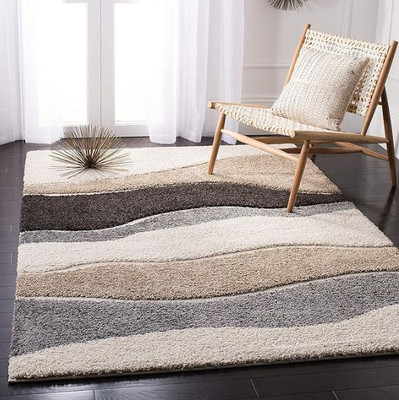 KAALENRIDE 90 cm  X 150 cm Polyester Carpet(Rectangle, Multicolor)