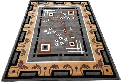 Acarpet Grey Acrylic Carpet(5 cm,  X 7 cm, Rectangle)