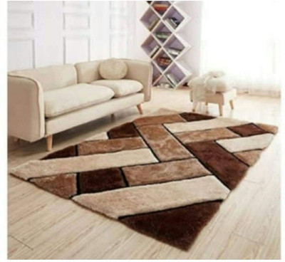 RM Handloom Multicolor Polyester Carpet(3 ft,  X 5 ft, Rectangle)