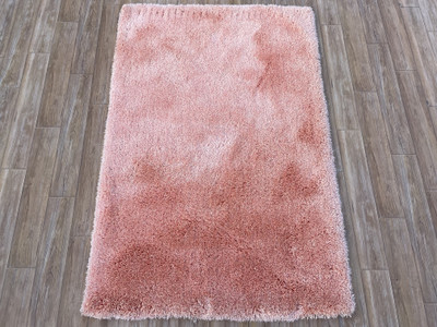 HR CARPET Pink Polyester Carpet(60 cm,  X 90 cm, Rectangle)