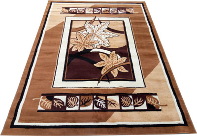 ATM Gold Acrylic Carpet(7 ft,  X 10 ft, Rectangle)